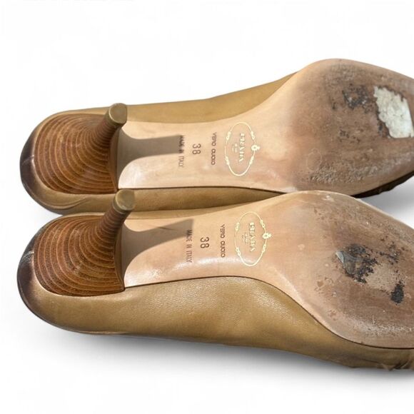 Prada Heels Peep Toe Ombre 8 - Picture 4 of 8